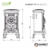Чугунная печь KAWMET P9 (8 kW) ECO купить